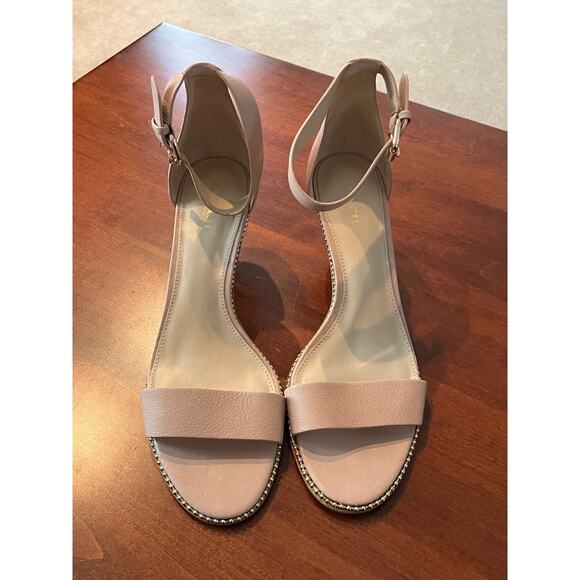 Coach Maude Two Piece Kitten Heel Dress Sandals Size 9.5 - Picture 2 of 12
